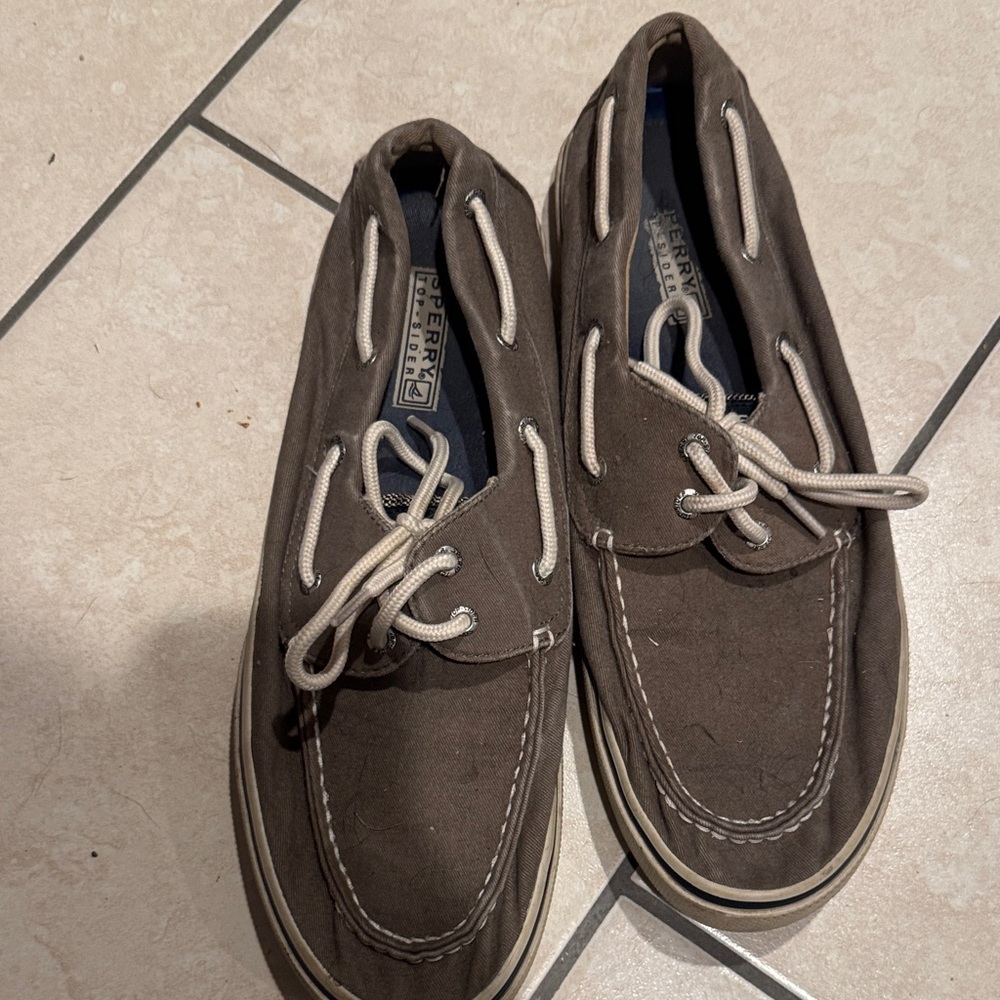 Sperry Men's Dark Brown Boat Shoes